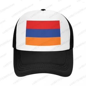 Berretti Armenia Flag Mesh Berretto da baseball Estate Outdoor Uomo Donna Moda Cappelli sportivi Hip Hop Trucker