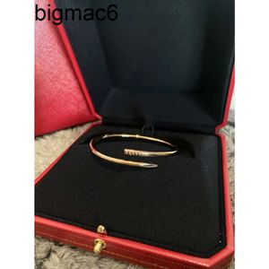 Luxuriöses klassisches Nagelarmband, Designer-Armband, modisches Unisex-Manschettenarmband, Goldschmuck, Valentinstagsgeschenk, Nagelarmband