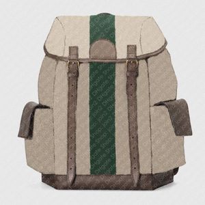 TOP 598140 OPHIDIA MEDIUM BACKPACK Designer Mens Travel Duffle Canvas Luggage Laptop Bag Case Cover Hiking Pack Rucksack Knapsack237p