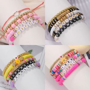 5pcs Taylor Album Inspirowana bransoletka dla kobiet kochanek nieustraszona reputacja 1989 list Bracelets Bracelets Ustaw przyjaźń Swiftie urok biżuterii Prezenty