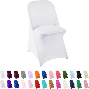 84 cm*50 cm*39 cm White Spandex Stuhl Deckabdeckung Schwarzer Stuhlabdeckung für Fold Stuhl