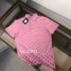 24SS Tシャツポロポーロシャツグラフィックティーデザイナーメンズデザイナーシャツギャラリー部門シャツメンズスリムフィットビジネスピュアコットンショートスリーブシャツ印刷M-3XL