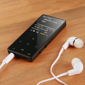 Spelare MP4 -spelare med Bluetooth Sport Mp3 MP4 Musikspelare med högtalare Portable MP 4 Media Slim Touch Screen FM Radio Video Hifi 16GB