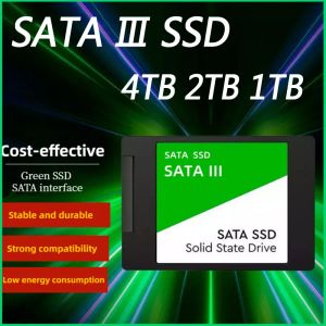 ボックス新しいSSDドライブ4TB 2TBハードディスクSATA3 2.5インチ高速1TBモバイルハードディスクラップトップデスクトップの内部ソリッドステートドライブ