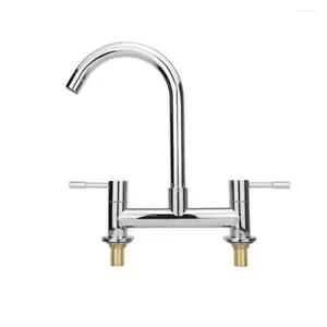Bathroom Sink Faucets Chrome And Cold Mixing Faucet Hole Deck Kitchen Applicable Pipe Diameter Surface Technology Scenario