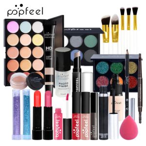 Sets All In One Makeup Set Eyeshadow Palette/ Lip Gloss/Concealer/ Eyeliner/ Cosmetic Bag Full Makeup Kit Women Gift Box Palette