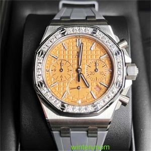 Brand Watches Audemar Pigue Airbnb Royal Oak Offshore Salmon Plate Automatic Mechanical Watch 26231ST ZZ A178CA.01 HB DRMK Best quality