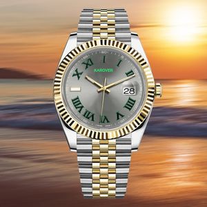 Relógio masculino relógios mecânicos automáticos 41mm 904L fivela dobrável de aço inoxidável completo relógios de pulso de natação relógio luminoso de safira para presentes