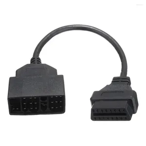 Para toyota 22 pinos obd1 a 16 obd2 conversor adaptador cabo scanner de diagnóstico