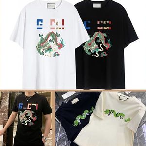 2024 Yeni Erkek Tasarımcı T Shirt Erkek Kadın Siyah Tshirt Erkek Gömlek Baskılı Kısa Kollu Marka Gömlek Oynat Basketbol Tees Street Giyim Giyim G1