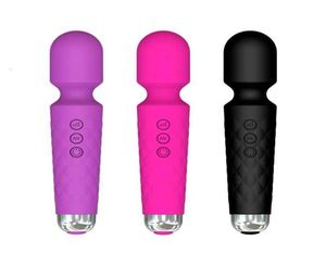 Masager zabawek seksu OEMODM Mini osobiste zabawki dla dorosłych elektryczne ręczne AV Wand Massager Dild Vibrator Women3382882