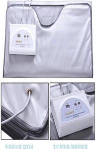 Ny modell 2 Zone Fir Sauna Far Infrared Body Slimming Bauy Filte Heat Therapy Slim Bag Spa Body Detox Machine307U2371639