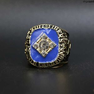 Designer Commemorative Ring Band Rings 1984 Detroit Tiger Mlb Championship Ring W24f