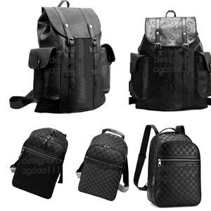 Mochila designer de alta qualidade Designer de luxo mochila feminina e homens viajam de mochila moda moda clássica de tela revestida com tela parquet Backpack de couro para caminhada