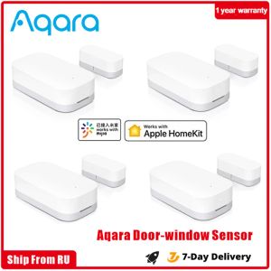 Detektor Aqara Door Sensor Smart Window Door Magnet Intelligent Home Security Device Zigbee Wireless Control Mi Home App HomeKit