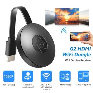 Teile G2 Miracast TV Dongle WiFi Wireless TV STICK Supoort Hdmicompatible 1080p HD Spiegel Bildschirmanzeigeadapter für iOS Andorid