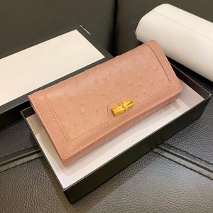 Designers Bags Storage bag women Luxury G handbags ladies designer Genuine Leather composite bag lady clutch Long pink allet