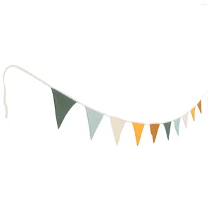 Party Decoration Flag Bunting Banner Flags Hanging Banners Decorations Triangle Baby