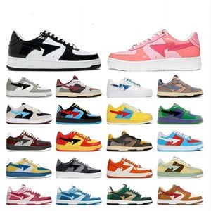 Kvinnor A Bathing Ape Sk8 Low Shoes Storlek 13 Sneakers US 13 White Chaussures Casual Schuhe Eur Running Trainers US 12 Green Runners US12 Tennis