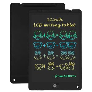 Blackboards Newyes 12" Lcd Writing Tablet Digital Drawing Tablet Handwriting Pads Portable Electronic Tablet Board Ultrathin Board with Pen