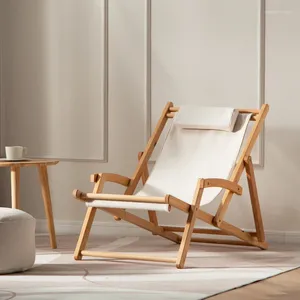 Kamp mobilyaları vintage ahşap recliner balıkçılık yaratıcı el açık hava minimalist tasarım sandalyeleri endüstriyel sillas playa salonu