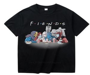 Vintage Cartoon Universe Skeletor Shredder T Shirt Casual Camiseta Round Neck Funny Friends Homme Tee Shirt 2205093645259