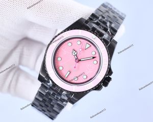 2024 New Womens Watch Blaken Advanced Modified Water Ghost Series Watch Body DLC Black Diamond Film مجهزة بحركة مستوردة مستقرة من Miyoda Diameter 40 MM