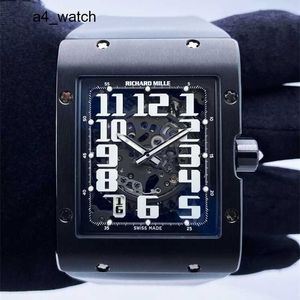 Efektowe zegarek na rękę Elegancji zegarek RM RM016 Extra Flat RM016 Al Ti Titanium Mens Watch Papers
