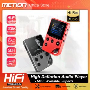 Lettori Originale HiRes Audio Lettore MP3 Mini Sport HiFi Stereo Audio digitale Lettore musicale HD Lossless APE FLAC OGG ACC Max support128G