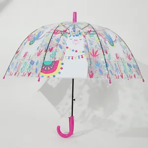 Paraplyer Rain Paraply Girl Kids Windproof Big Anime Kawaii Golf Transparent Clear Luxury Cute