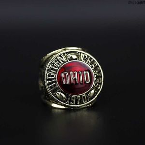 MFZ0 Designer Pamięci Ring Band Rings 1970 Ohio State University Buckeye National Football Championship Championship Ring KT21