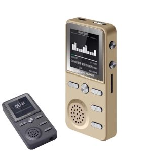 Players Metall 8 GB MP3-Player Verlustfreier HiFi-MP3-Sportmusik-Multifunktions-FM-Uhrenrekorder Lautstarke Stereo-Player mit USB-Kabel