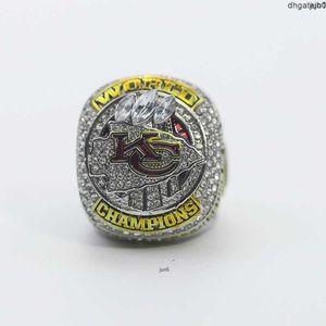 Designer Commemorative Ring Rings 2022-2023 57th Super Bowl Kansas Chieftain Champion Ring No. 15 Mahomes Mvp Ring Hibu W6qy