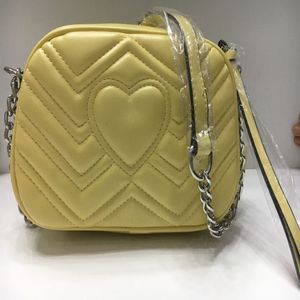 Högkvalitativ ny stil kvinnor handväskor silverkedja axelpåsar crossbody sooho väska disco messenger väska handväska plånbok 7 färger i s273v