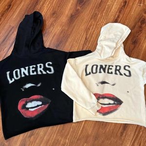 Damen Hoodies Y2K Hoodie Harajuku Hip Hop Grafik Übergroßer Pullover Sweatshirt Herren Damen Mode Casual Gothic Tops Kleidung