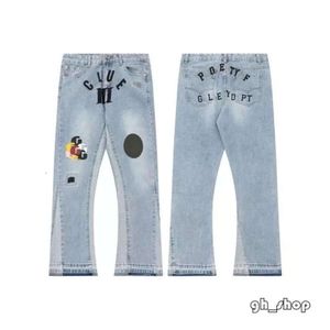 Designer Purple Jeans For Mens Fashion Mens Designer Splicing Jeans Ripped Denim Pants Luxury Hip Hop Ejressed Men Women Byxor Gallerier Dept Jeans 2073