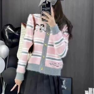 2024 New Women 's Sweaters Knitwear Women 럭셔리 브랜드 디자이너 스웨터 스웨터 탑