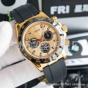 Relógio mecânico de luxo para homens relógios de pulso profissional trabalhador iate daytonas relógio de fita de aço mecânico masculino luxi 256x