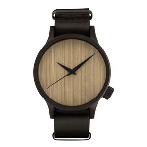 Casual Fashion Wooden Watch męskie i damskie bambus luksusowe mężczyzn kwarcowy kwarcowy zegar clock292a