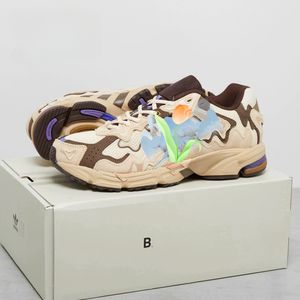 2024 Sneakers Nya designskor Bad Bunny Casual Shoes Men Women Sports Low Sneakers Rinnande skor med låda Snabb leverans av högkvalitet 36-45 EUR