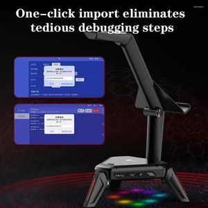 Controladores de jogo Jiaying Magic Scorpion Mobile Comer Frango Trono Periférico Artefato Android Tablet Wired Teclado e Mouse