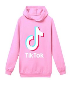 Kids Hoodies Hip Hop Purple Pink Black Tiktok Long Sleeve Hooded Hoody Teen Girls Boys Tik Tok Hoodies Sweatshirts 3t-14y105f8756462