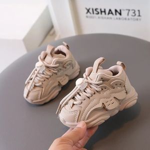 Spring Autumn Children Running Shoes Korean Style Versatile Causal Toddlers Boys Girls Walking Shoes Fashion Kid Sports Sneakers 240220