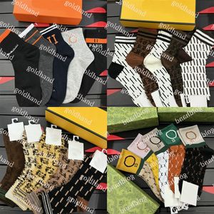 Brand Multi Color Cotton Socks Mens Sport Long Socks Designer Summer Breathable Socks