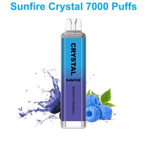 Netherland UK USA 7000 Puff Mesh Coil Disposable Elf Vape Pen Crystal Bar Ecig 7K Pod 7000puffs Wholesale OEM Crystal Vape 7000 600 9000 10000 12000 15000 Puffs Pro Max