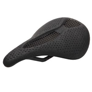 3D Printed Carbon Fiber Bike Saddle - 155mm Cushion for Road & Mountain Bicycles