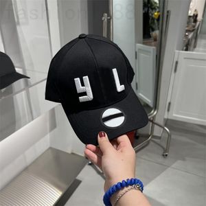 Trendy letter baseball cap sunshade man hat white canvas easy to clean mens cotton snapback sporting cappello tour embroidery outdoor designer hats PJ087 C4