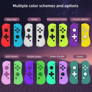 Il più nuovo joystick per gamepad Bluetooth senza fili a 6 colori per Nintendo Switch Maniglia wireless Joy-Con Controller di gioco con interruttore a maniglia sinistra e destra con scatola al dettaglio