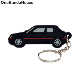 Chains Custom Logo 2D Soft PVC Keychain for Promotional Gift