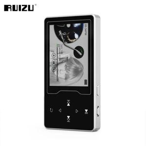 プレーヤーRuizu D08 8GBメタルMP3プレーヤー2.4インチHD大きなカラースクリーンHifiロスレスサウンドビルドスピーカーFMラジオ電子ブックビデオ